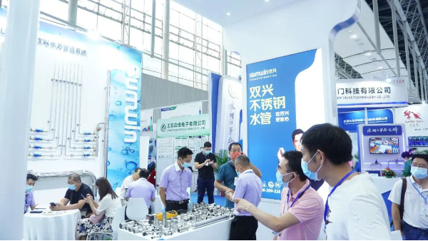 廣州國際城鎮(zhèn)水務展今日開幕，雙興展位第一天精彩速遞